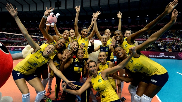 Brasil passou fácil pela China e conquistou o nono Grand Prix sem perder nenhum set na fase final