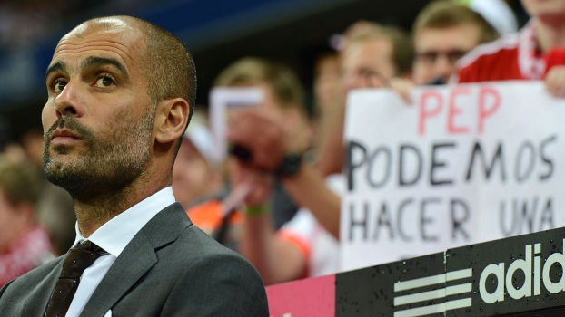 Guardiola comandou o Bayern pela primeira vez na Bundesliga Guardiola comandou o Bayern pela primeira vez na Bundesliga