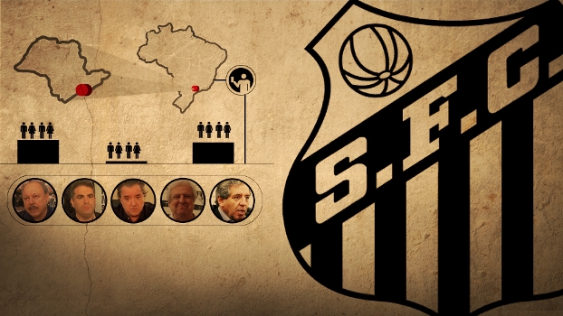 Santos decide seu presidente neste sábado; cinco nomes concorrem Santos decide seu presidente neste sábado; cinco nomes concorrem
