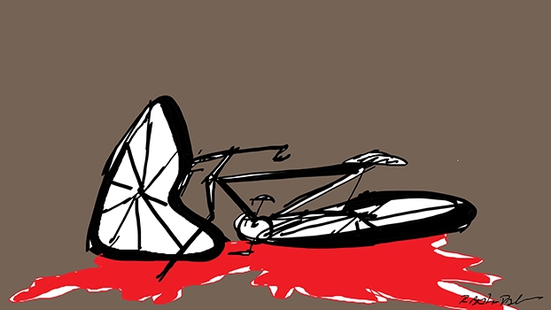 Bike e Sangue | Arte de Reynaldo Berto Bike e Sangue | Arte de Reynaldo Berto