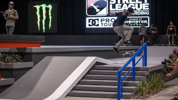 Nyjah Huston é um dos skatistas mais completos na Street League