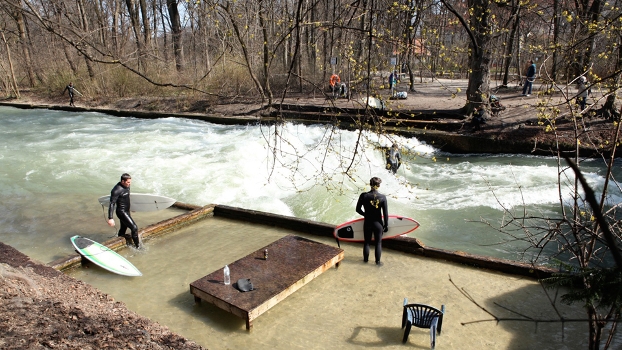 Visão Geral Do Eisbach Visão Geral Do Eisbach
