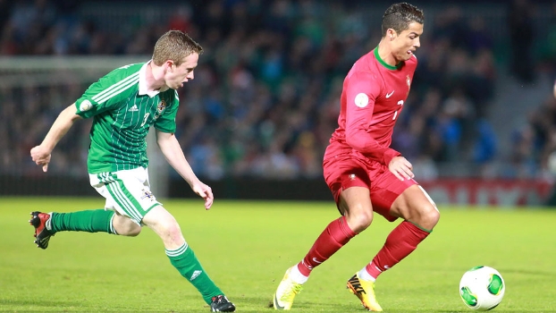 Cristiano Ronaldo foi o grande destaque da vitória de Portugal sobre a Irlanda do Norte