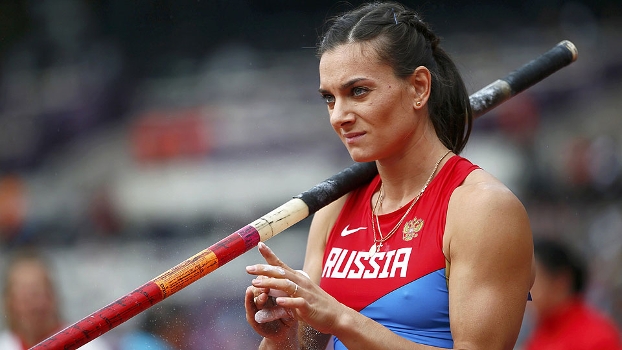 Isinbaeva atribuiu as declarações a um 'mal-entendido' por não dominar o inglês Isinbaeva atribuiu as declarações a um 'mal-entendido' por não dominar o inglês