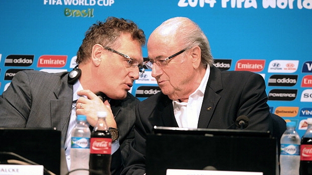 Valcke e Blatter podem voltar ao Brasil em 2017 e 2018