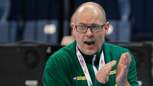 Morten Soubak, técnico da seleção feminina de handebol campeã do mundo Morten Soubak, técnico da seleção feminina de handebol campeã do mundo