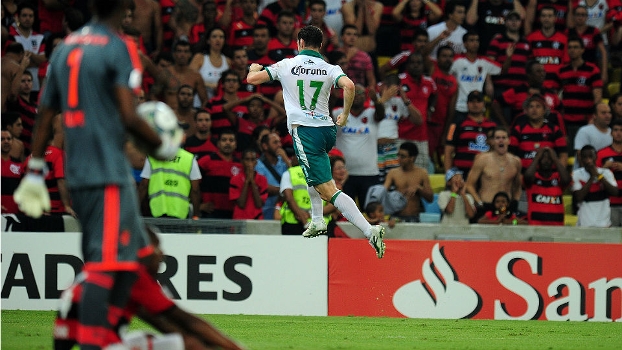 Boselli vibra com gol do León sobre o Flamengo e frustra torcida rubro-negra no Rio