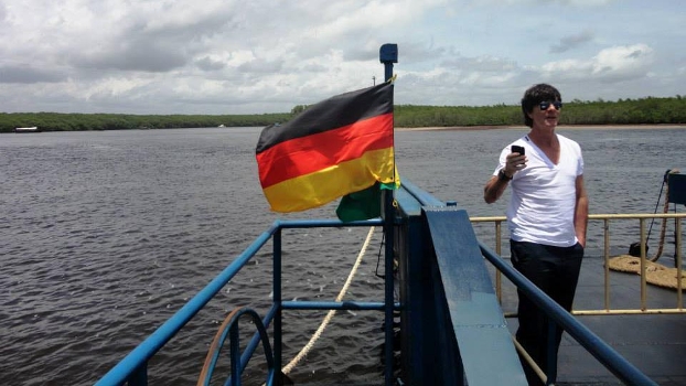 O técnico da Alemanha, Joachim Löw, esteve em Santo André no início do mês O técnico da Alemanha, Joachim Löw, esteve em Santo André no início do mês
