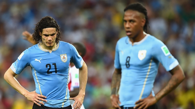 Cavani disse que Uruguai não menosprezou a Costa Rica Cavani disse que Uruguai não menosprezou a Costa Rica