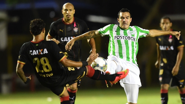 O Vitória foi eliminado dentro de casa pelo Atlético Nacional