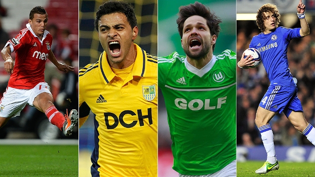 Lima, Cleiton Xavier, Diego e David Luiz, qual deles fez o gol brasileiro mais bonito de abril no exterior? Vote! Lima, Cleiton Xavier, Diego e David Luiz, qual deles fez o gol brasileiro mais bonito de abril no exterior? Vote!