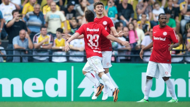 Otávio marcou o gol da vitória do Inter contra o Criciúma