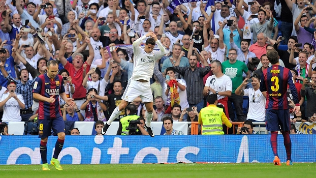 Cristiano Ronaldo deixou sua marca, e o Real Madrid bateu o Barcelona Cristiano Ronaldo deixou sua marca, e o Real Madrid bateu o Barcelona