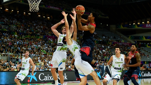Estados Unidos venceu a Eslovênia e avançou à semifinal do Mundial Estados Unidos venceu a Eslovênia e avançou à semifinal do Mundial