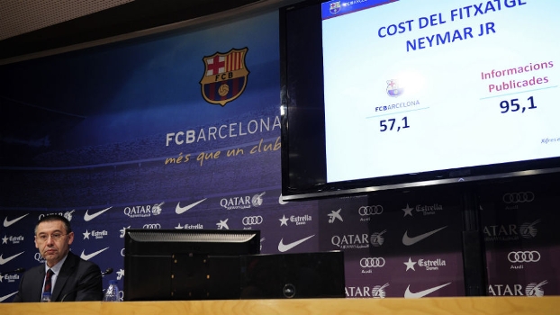 Bartomeu e o contrato de Neymar: presidente assumiu em meio ao caos Bartomeu e o contrato de Neymar: presidente assumiu em meio ao caos