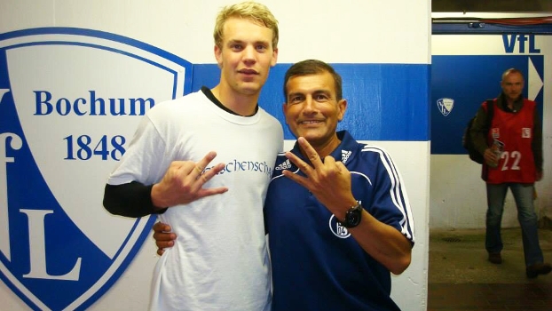 Elliot Paes Manuel Neuer Schalke 04 Elliot Paes Manuel Neuer Schalke 04