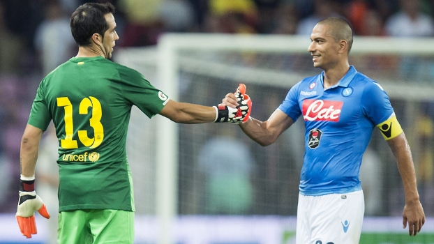 Bravo Barcelona Inler Napoli Amistoso 06/08/2014