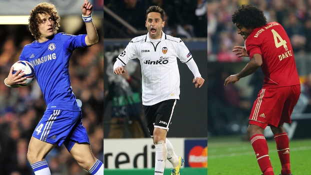 David Luiz, Jonas ou Dante? Quem foi o melhor brasileiro do futebol internacional na última semana? David Luiz, Jonas ou Dante? Quem foi o melhor brasileiro do futebol internacional na última semana?