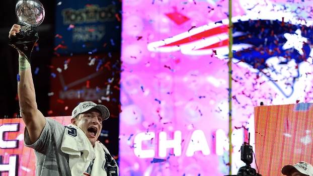 New England Patriots deu mais um título para Boston no último domingo New England Patriots deu mais um título para Boston no último domingo