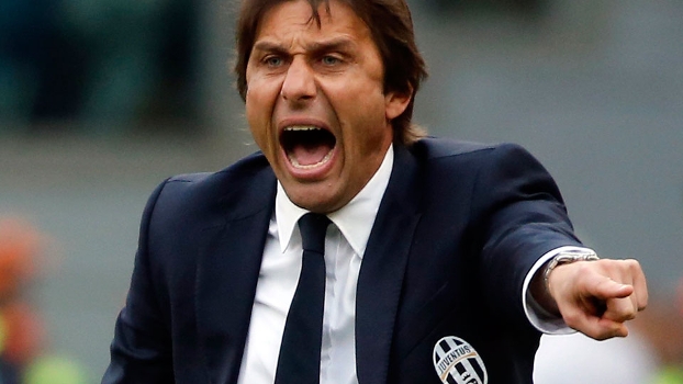 Antonio Conte estava havia três anos no comando da Juventus