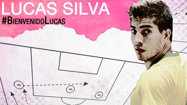 No Twitter, Real Madrid confirma a contratação de Lucas Silva No Twitter, Real Madrid confirma a contratação de Lucas Silva