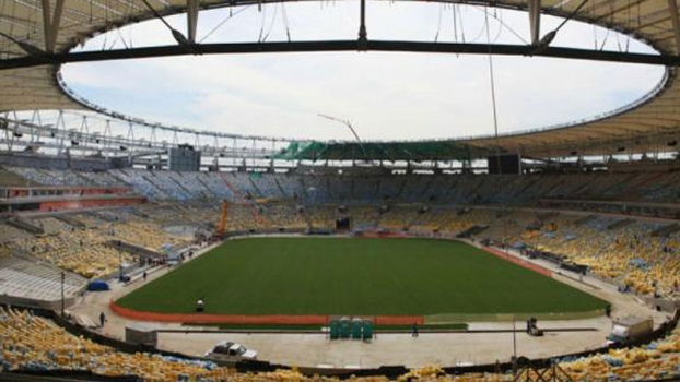 Cobertura do Maracanã está quase pronta Cobertura do Maracanã está quase pronta