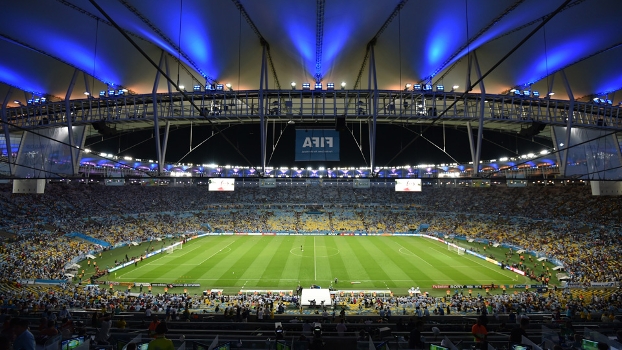 Maracanã testou sistema especial para cegos no último domingo Maracanã testou sistema especial para cegos no último domingo