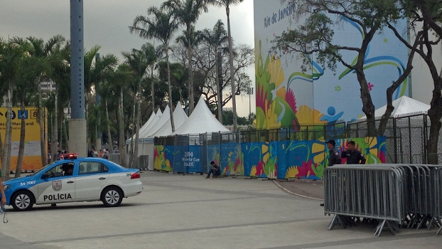 Segurança no Maracanã será reforçada para o jogo entre Bélgica e Rússia Segurança no Maracanã será reforçada para o jogo entre Bélgica e Rússia