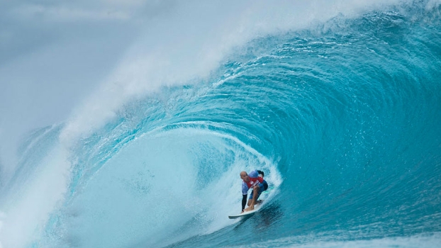 Slater prestou a sua homenagem ao brasileiro