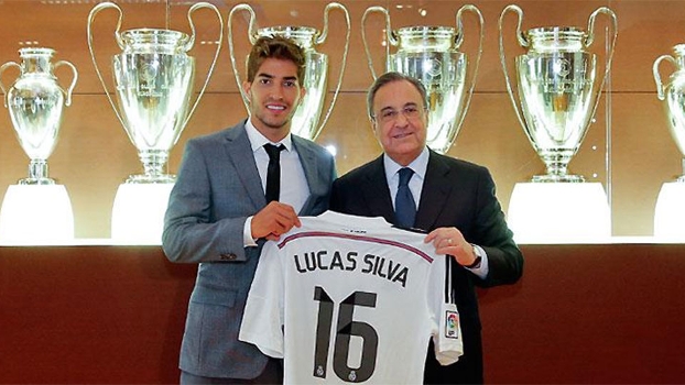 Lucas Silva recebeu a camisa 16 do Real Madrid