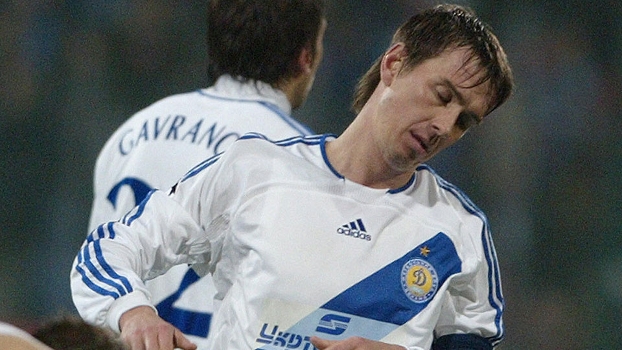 Valentin Belkevich, em ação pelo Dínamo de Kiev, em que foi capitão, em 2006 Valentin Belkevich, em ação pelo Dínamo de Kiev, em que foi capitão, em 2006