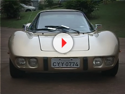 Indiana Gomes mostra um carro raro com a assinatura de seu criador