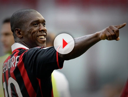 Seedorf comemora gol na partida deste domingo