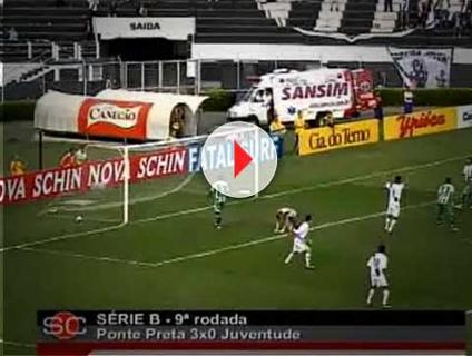 Veja os gols da 9� rodada da S�rie B neste s�bado