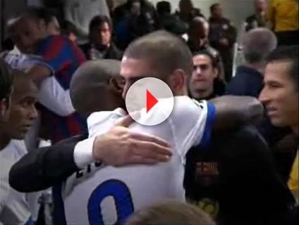 V�DEO: Eto'o agradece carinho da torcida e sonha com final entre Inter e Barcelona