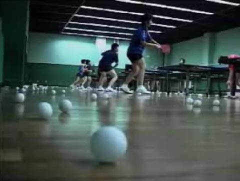 Mesas de t�nis est�o por todos os lados na China