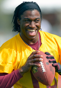 robert griffin iii (qb) n&uacute;meros em 2012 . 3.