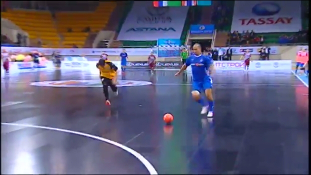 Guitta errou, e Fernandão decretou a vitória do Dínamo de Moscou sobre a Intelli/Orlândia