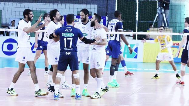 Sada Cruzeiro bate Montes Claros e está na semifinal da Superliga Masculina