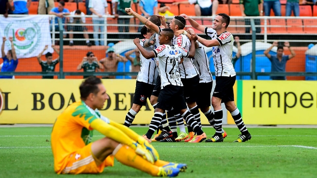 Danilo marcou o gol de empate do Corinthians aos 46 minutos do segundo tempo