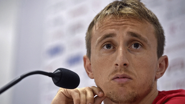 Modric é o principal jogador da seleção croata Modric é o principal jogador da seleção croata